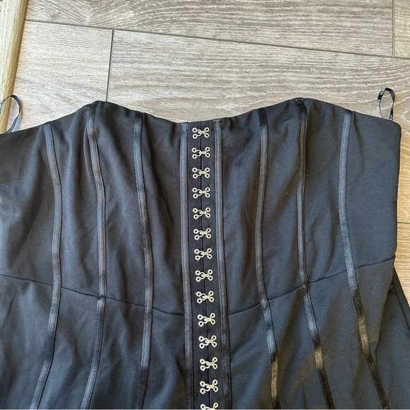 NWT Forever 21 Plus Strapless Corset Bodycon Dress - Picture 2 of 13